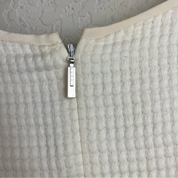 Fendi Dress Textured Sleeveless Mini Jewel Embellished Shift - Picture 10 of 16